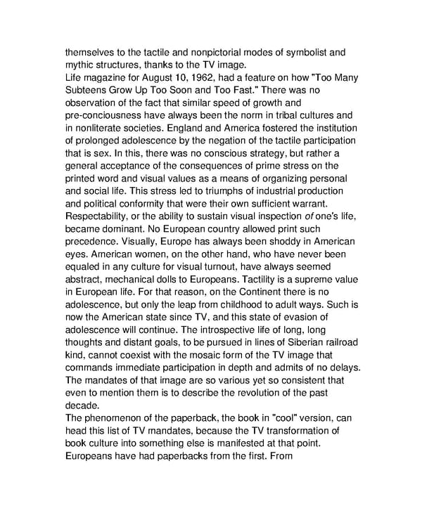 Understanding Media by Marshall McLuhan - Page 358