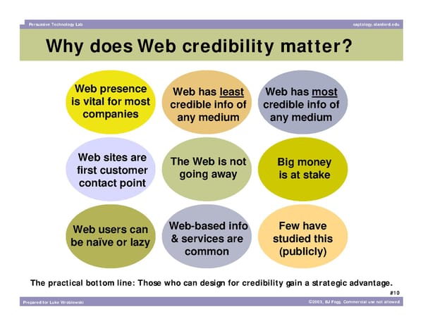 What Makes a Website Credible? - Page 10