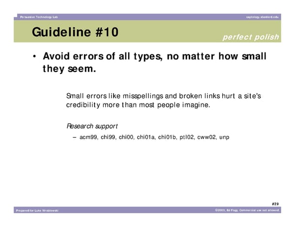 What Makes a Website Credible? - Page 29