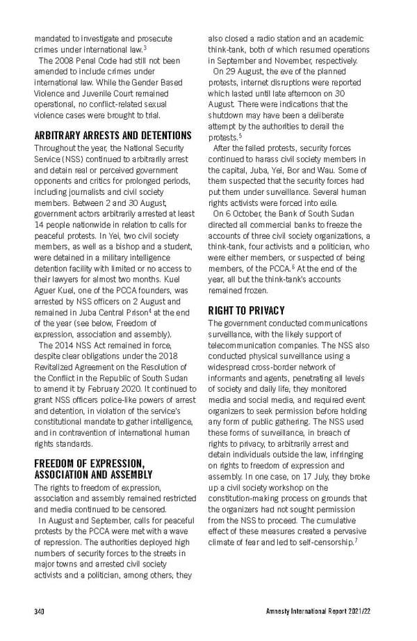 Amnesty International Report 2021/22 - Page 340