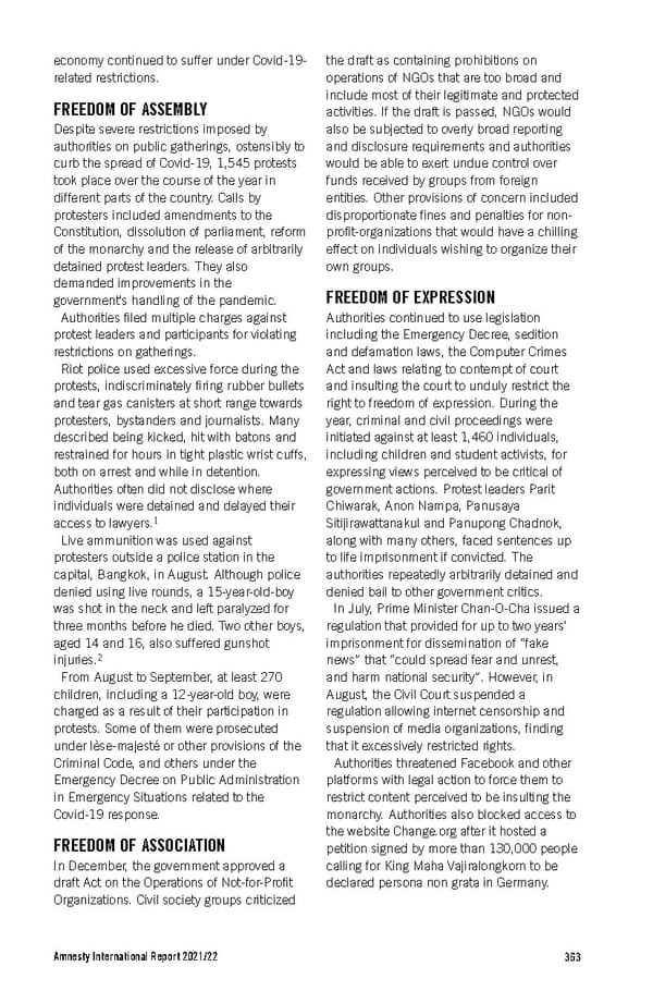 Amnesty International Report 2021/22 - Page 363