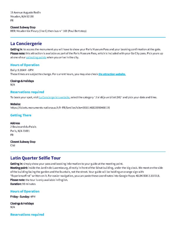 Paris Pass Guidebook - Page 22