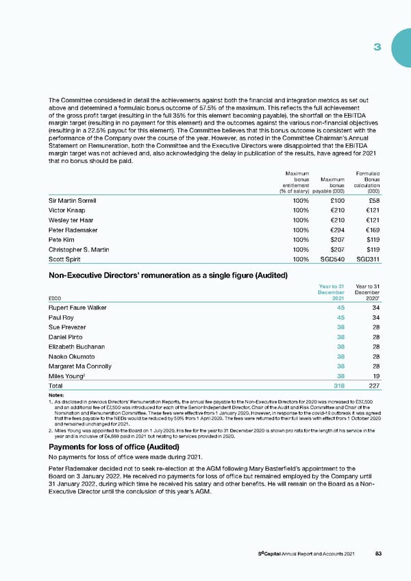 s4 capital annual report and accounts 2021 - Page 85