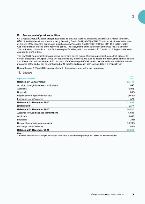 s4 capital annual report and accounts 2021 - Page 153