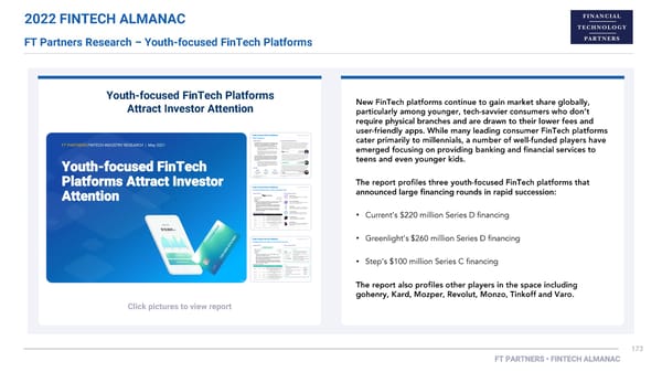 FT Partners 2022 FinTech Almanac - Page 173