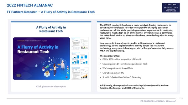 FT Partners 2022 FinTech Almanac - Page 174