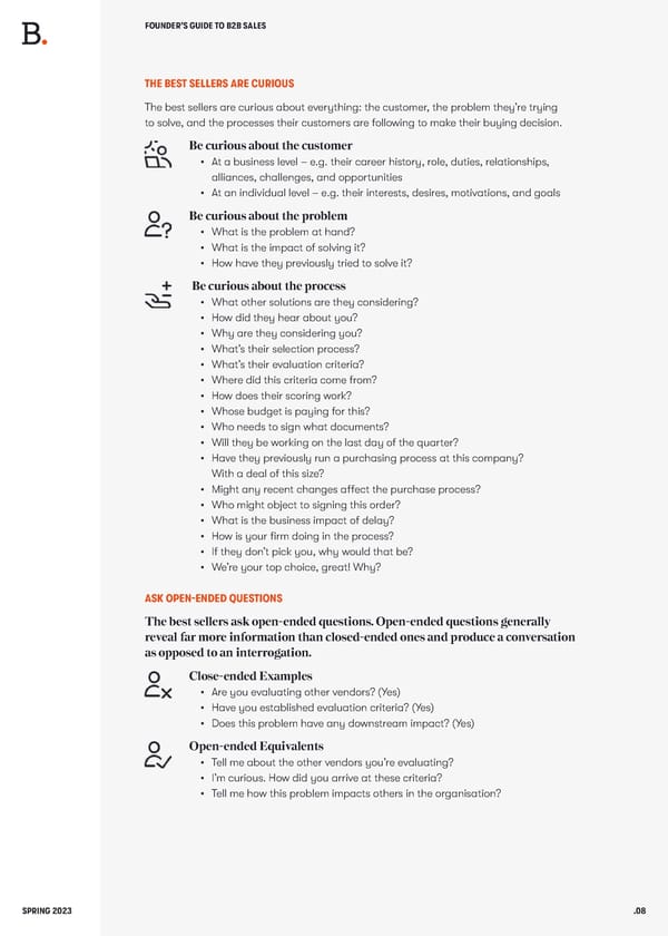 BALDERTON The Founders Guide to B2B Sales - Page 8