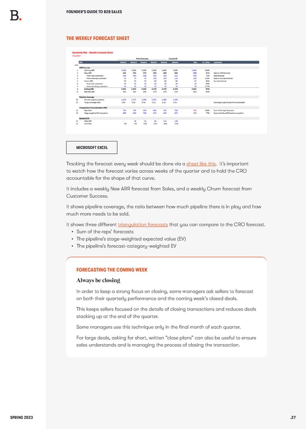 BALDERTON The Founders Guide to B2B Sales - Page 27