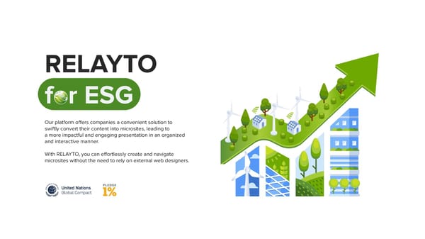 RELAYTO for ESG: Interactive Sustainability Reporting - Page 1