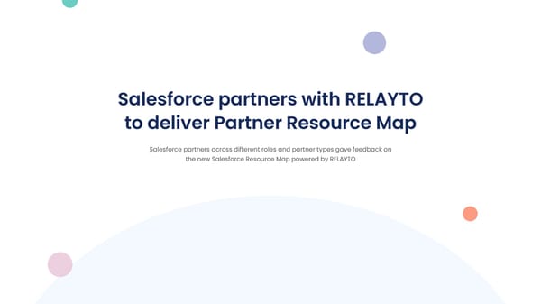 Salesforce Partner Resource Map | RELAYTO Case Study - Page 1