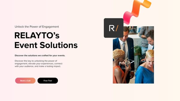 RELAYTO Event Solutions: Engaging Interactive Experiences - Page 1