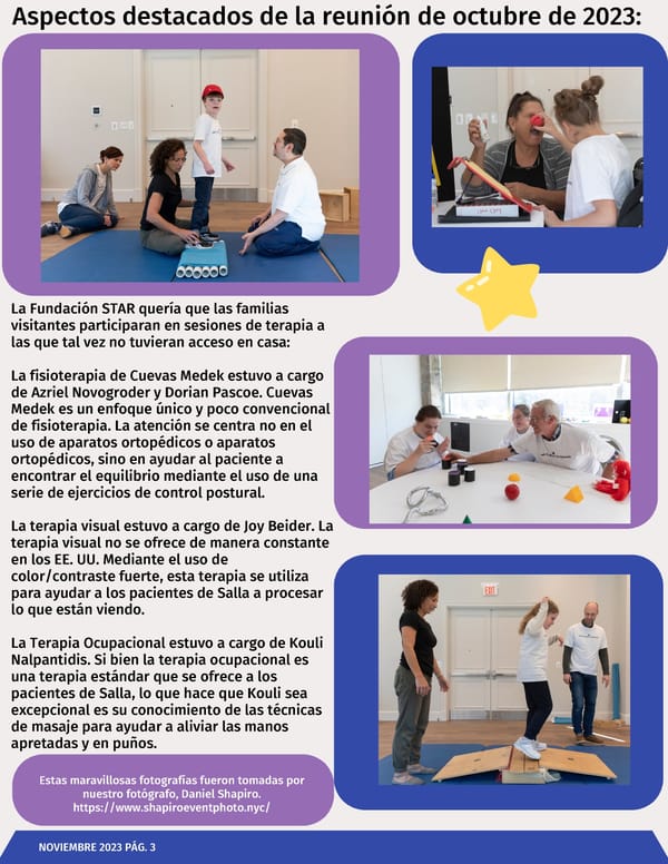 STAR newsletter Spanish - Page 3