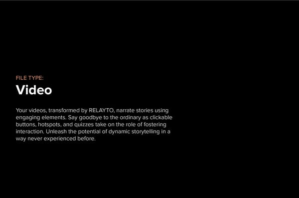 RELAYTO Formats: Interactive Content Types Explained - Page 15