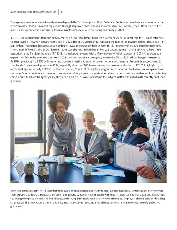 2024 Employee Benefits Market Outlook - Page 14