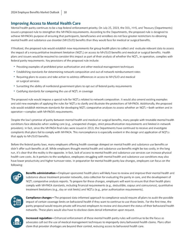 2024 Employee Benefits Market Outlook - Page 18