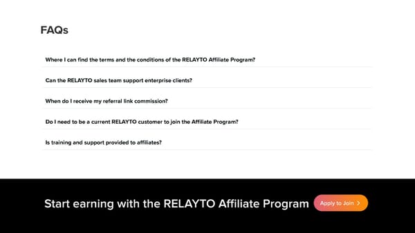 RELAYTO Affiliate Partner Program - Page 6