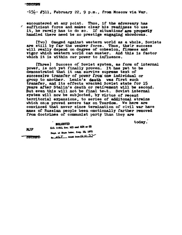 Kennan's Long Telegram - Page 17