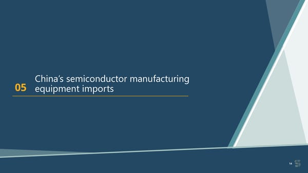 China Semiconductor Manufacturing Equipment Import Analysis - Page 14