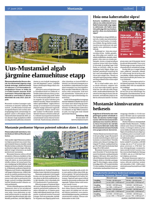 Mustamae Ajaleht  | Juunini - Page 7