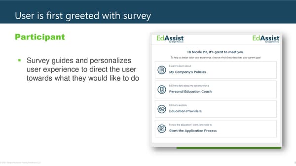 EdAssist Participant Tutorial - Page 2