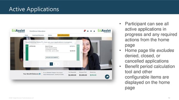 EdAssist Participant Tutorial - Page 13