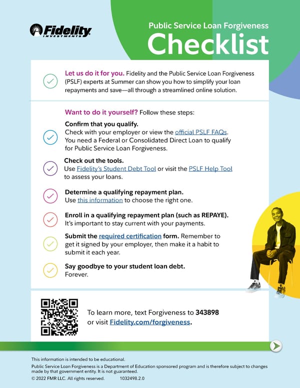 PSLF Checklist - Page 1