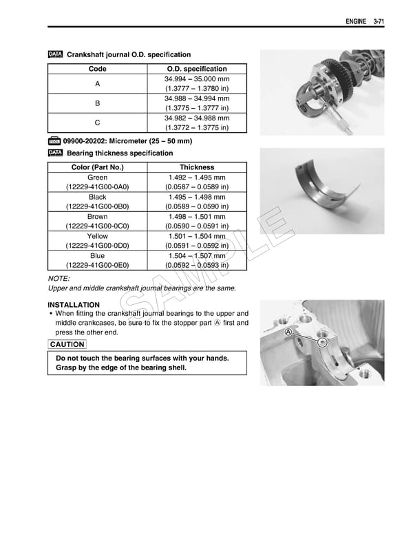 Suzuki GSXR 1000 K5 K6 - Page 125