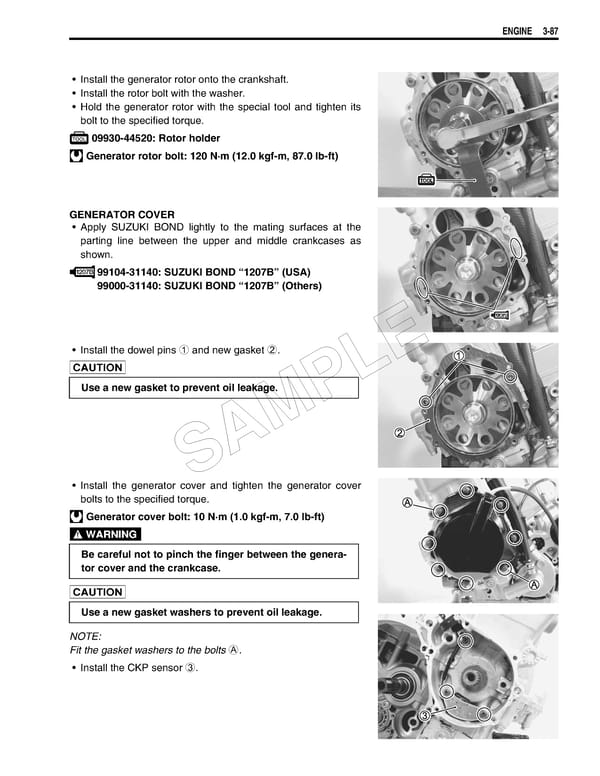 Suzuki GSXR 1000 K5 K6 - Page 141