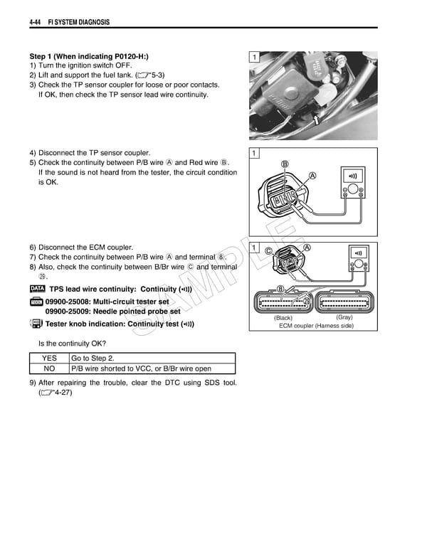 Suzuki GSXR 1000 K5 K6 - Page 204