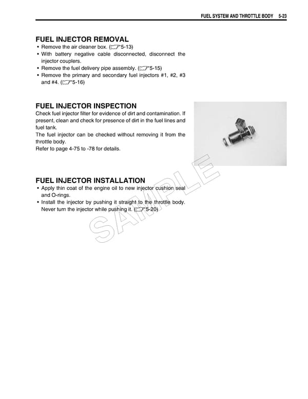 Suzuki GSXR 1000 K5 K6 - Page 280