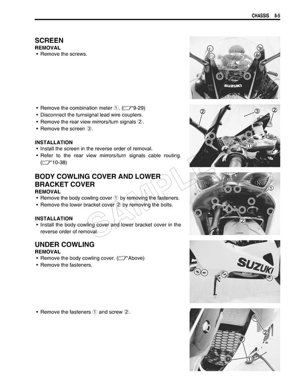 Suzuki GSXR 1000 K5 K6 - Page 328
