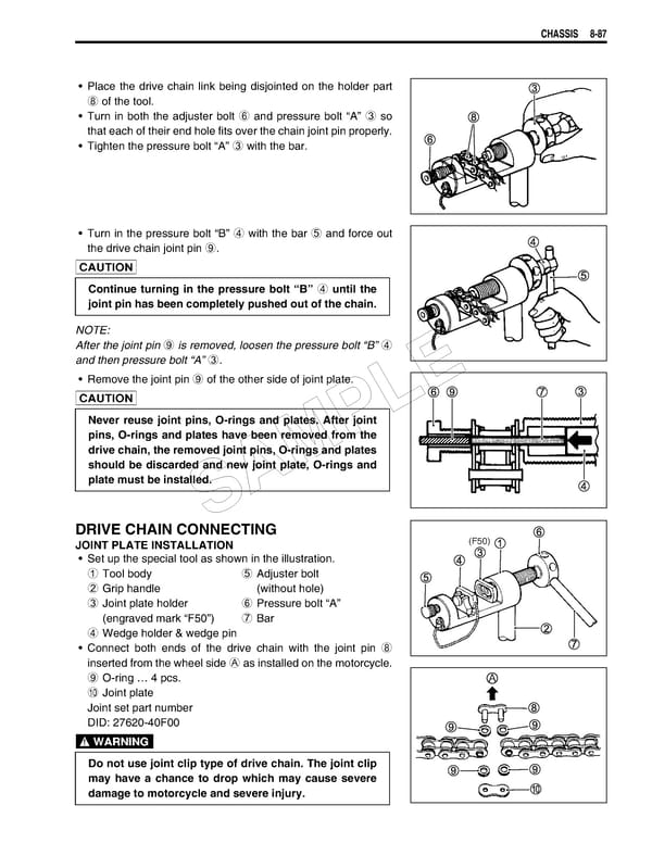 Suzuki GSXR 1000 K5 K6 - Page 410