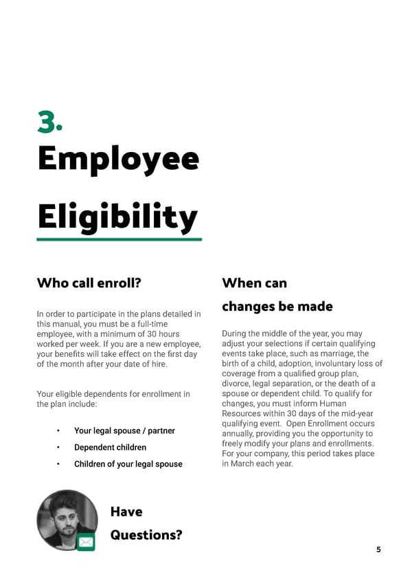 Digital Employee Benefits Brochure Template  - Google Slides, Powerpoint & PDF - Page 5