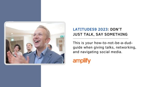 Latitude59 2023: Don’t just talk, say something - Page 1