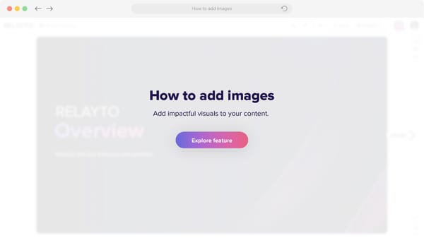 How to add images - Page 1