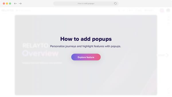 How to add popups - Page 1