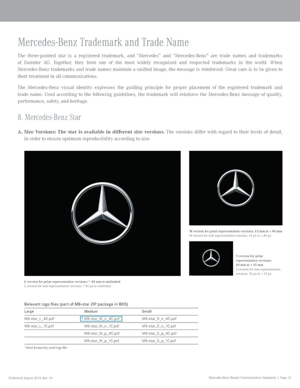 Mercedes-Benz Brand Book - Page 32