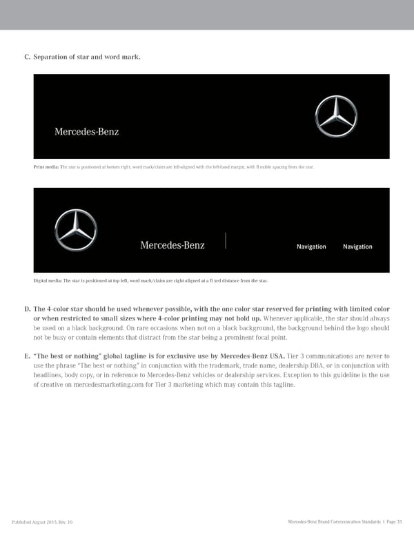 Mercedes-Benz Brand Book - Page 34