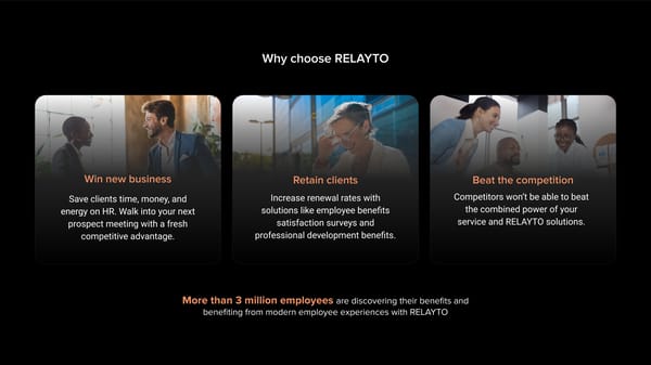 RELAYTO for Brokers & Benefits Advisors: Boost Client Engagement - Page 9