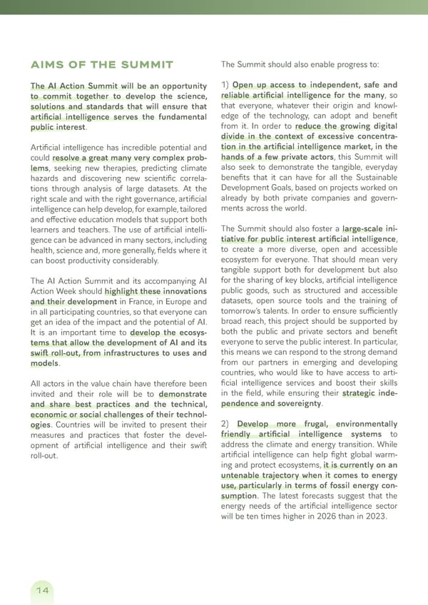 Artificial Intelligence Action Summit Press Kit - Page 13