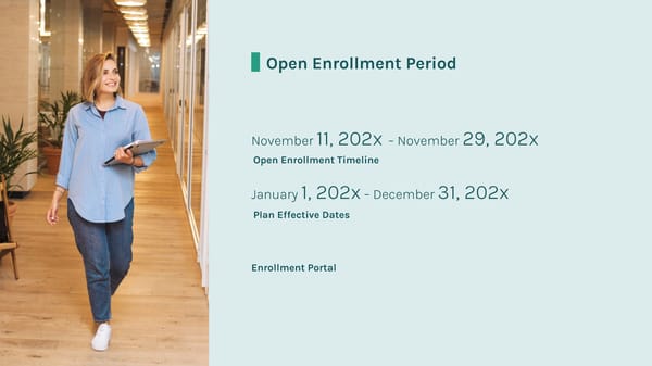 Open Enrollment Template | with audio recording - Page 5