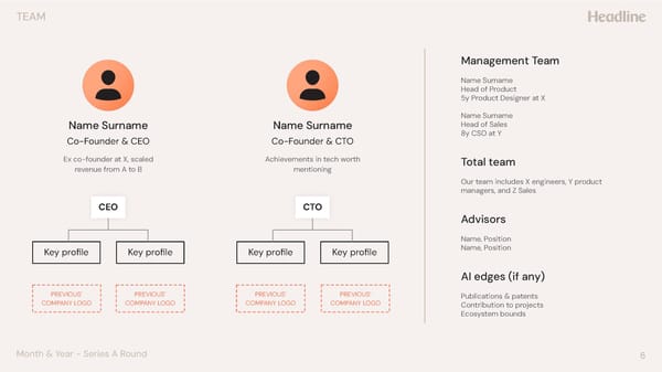 Series A Pitch Deck Template - Page 6