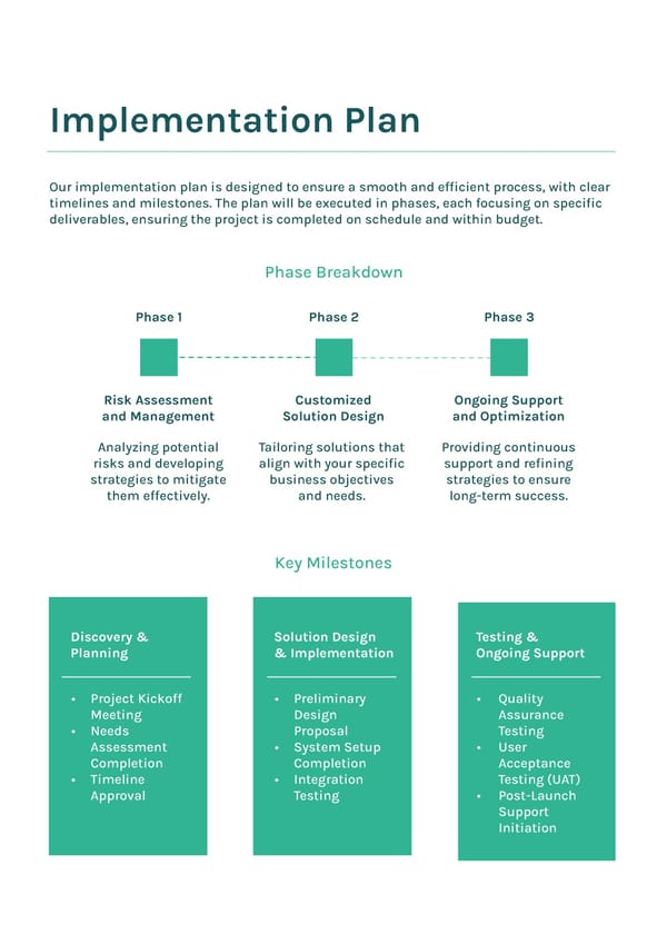 Request for Proposal Response - Page 5