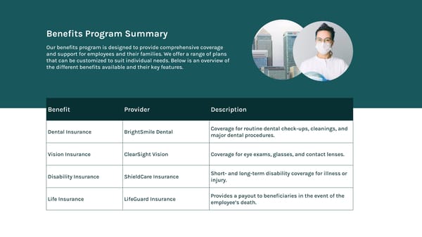 Open Enrolment Microsite Template - Page 5