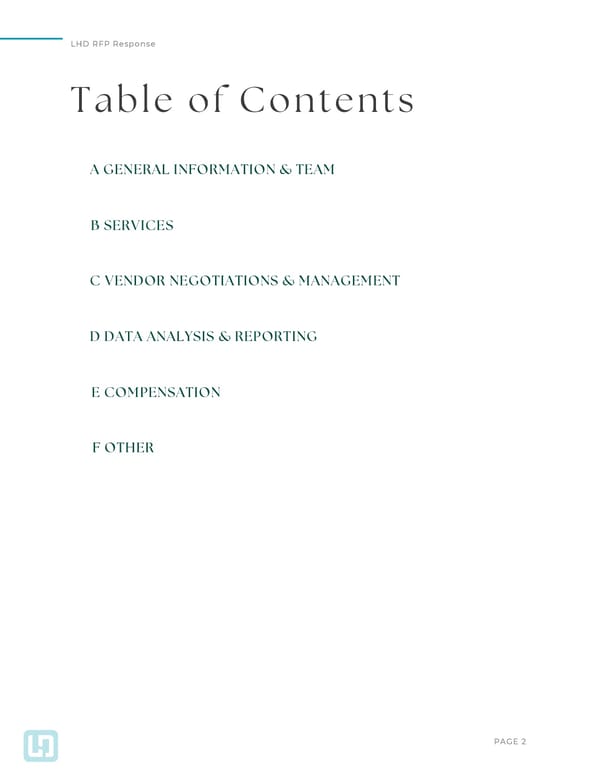 Request For Proposal - February 2025 - Page 2