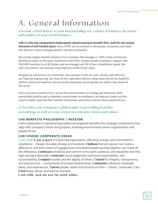 Request For Proposal - February 2025 - Page 5