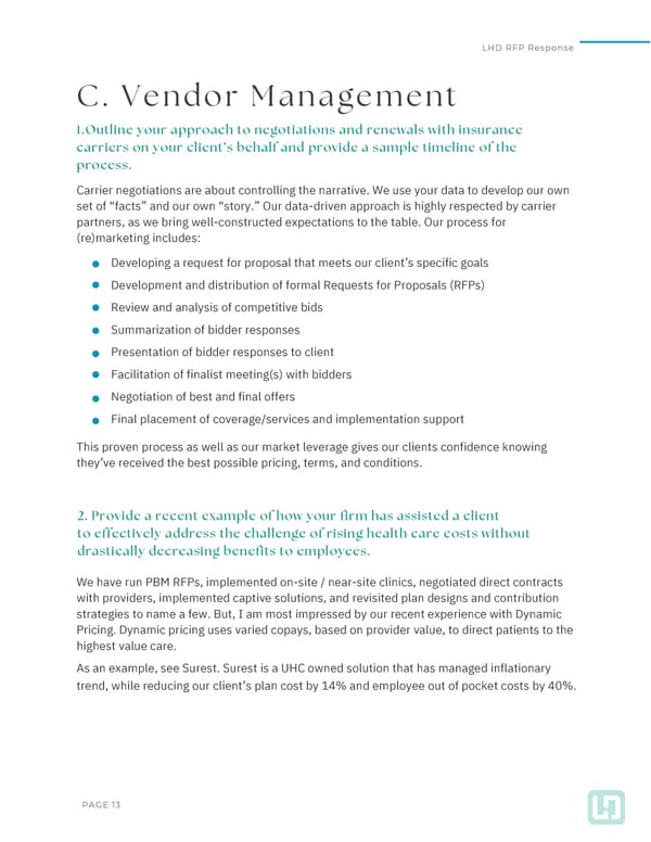 Request For Proposal - February 2025 - Page 13