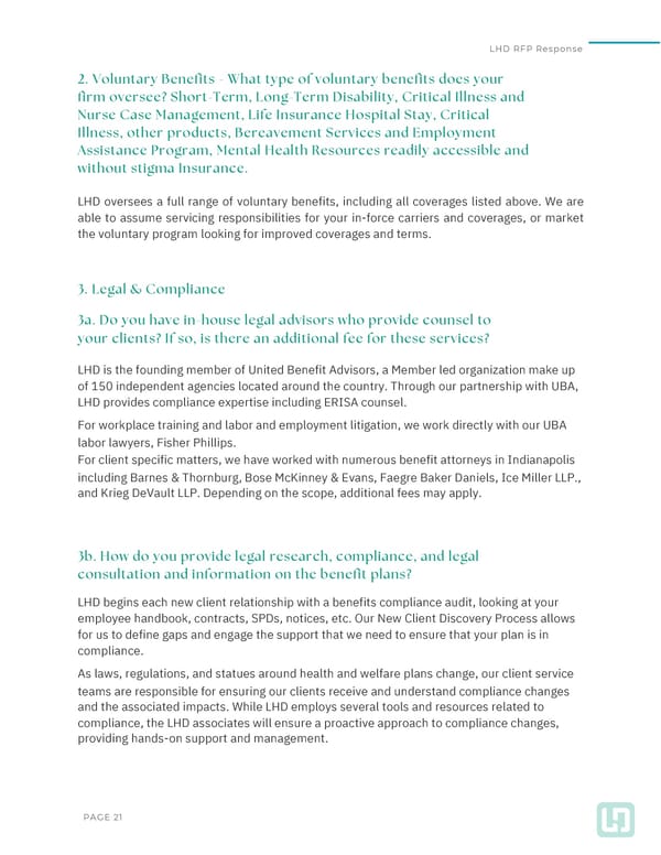 Request For Proposal - February 2025 - Page 21